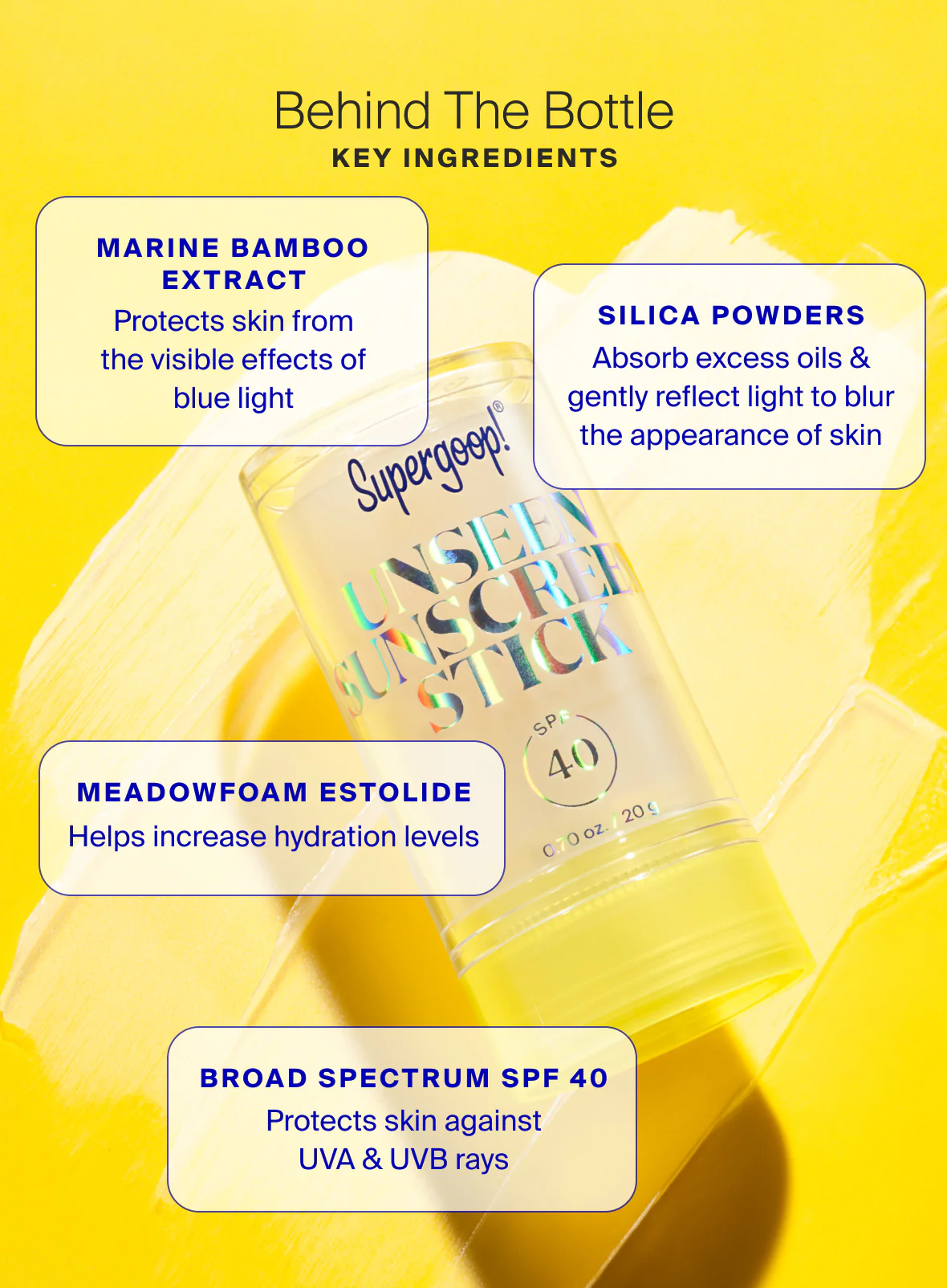 Unseen Sunscreen Stick SPF 40 9 Unseen Sunscreen Stick SPF 40
