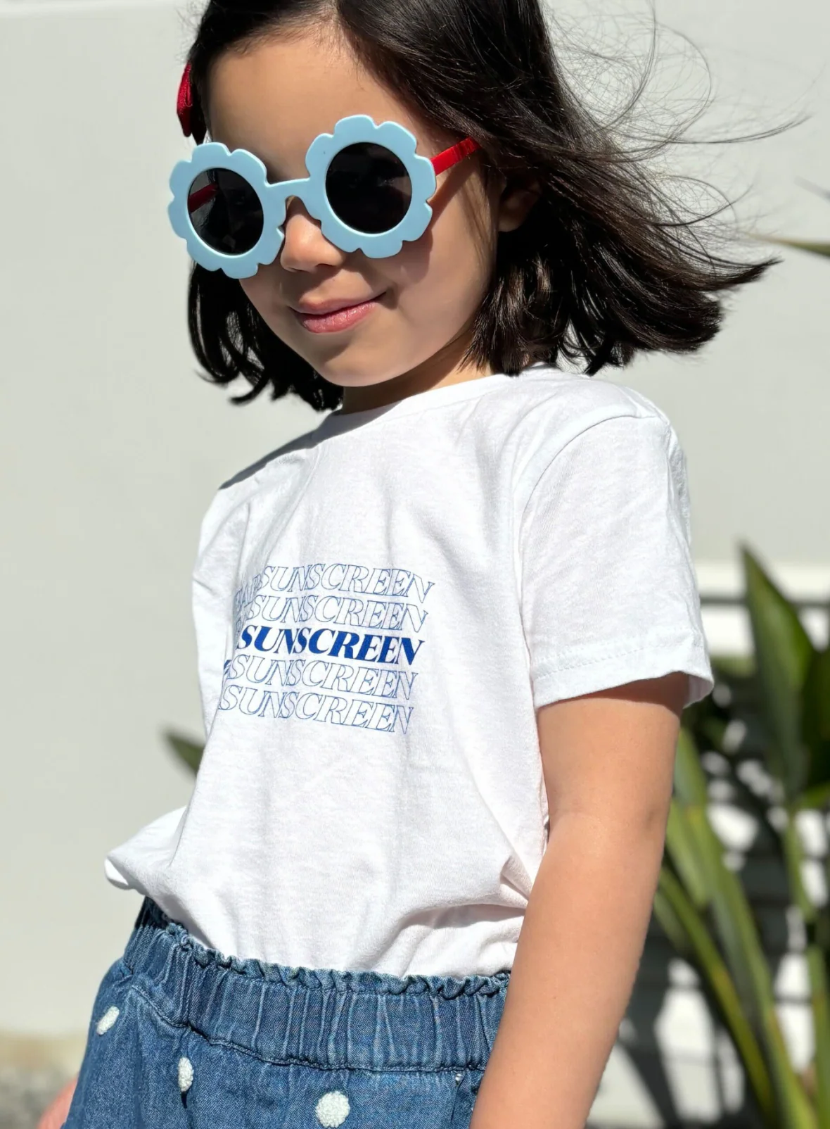 Children's Wear Sunscreen Tee