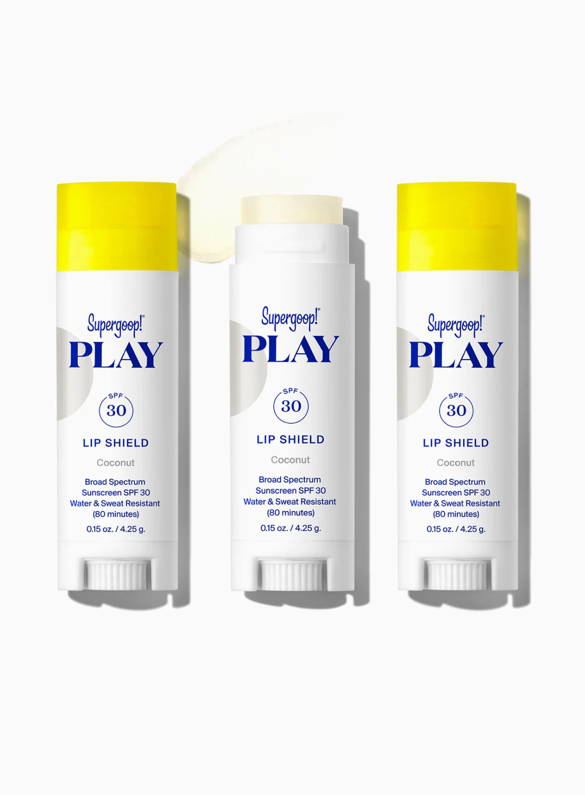 PLAY Lip Shield SPF 30 Coconut 1 PLAY Lip Shield SPF 30 Coconut