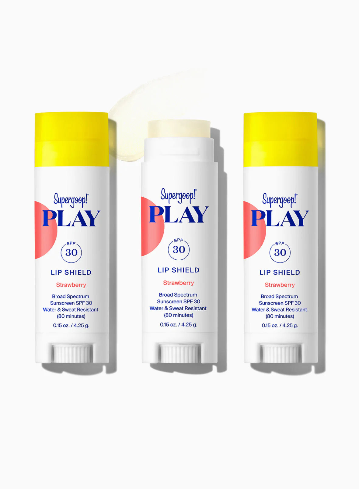 PLAY Lip Shield SPF 30 Strawberry 1 PLAY Lip Shield SPF 30 Strawberry