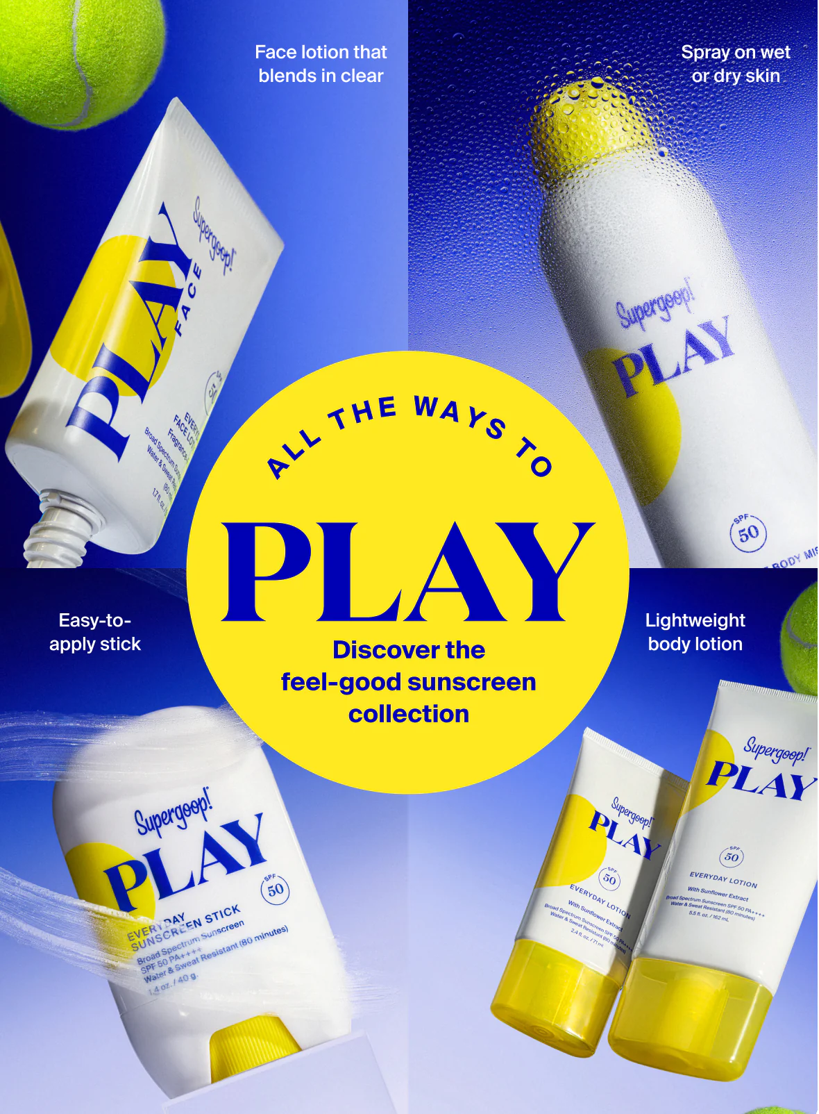 PLAY Everyday Face Lotion SPF 50 Fragrance-Free 5 PLAY Everyday Face Lotion SPF 50 Fragrance-Free