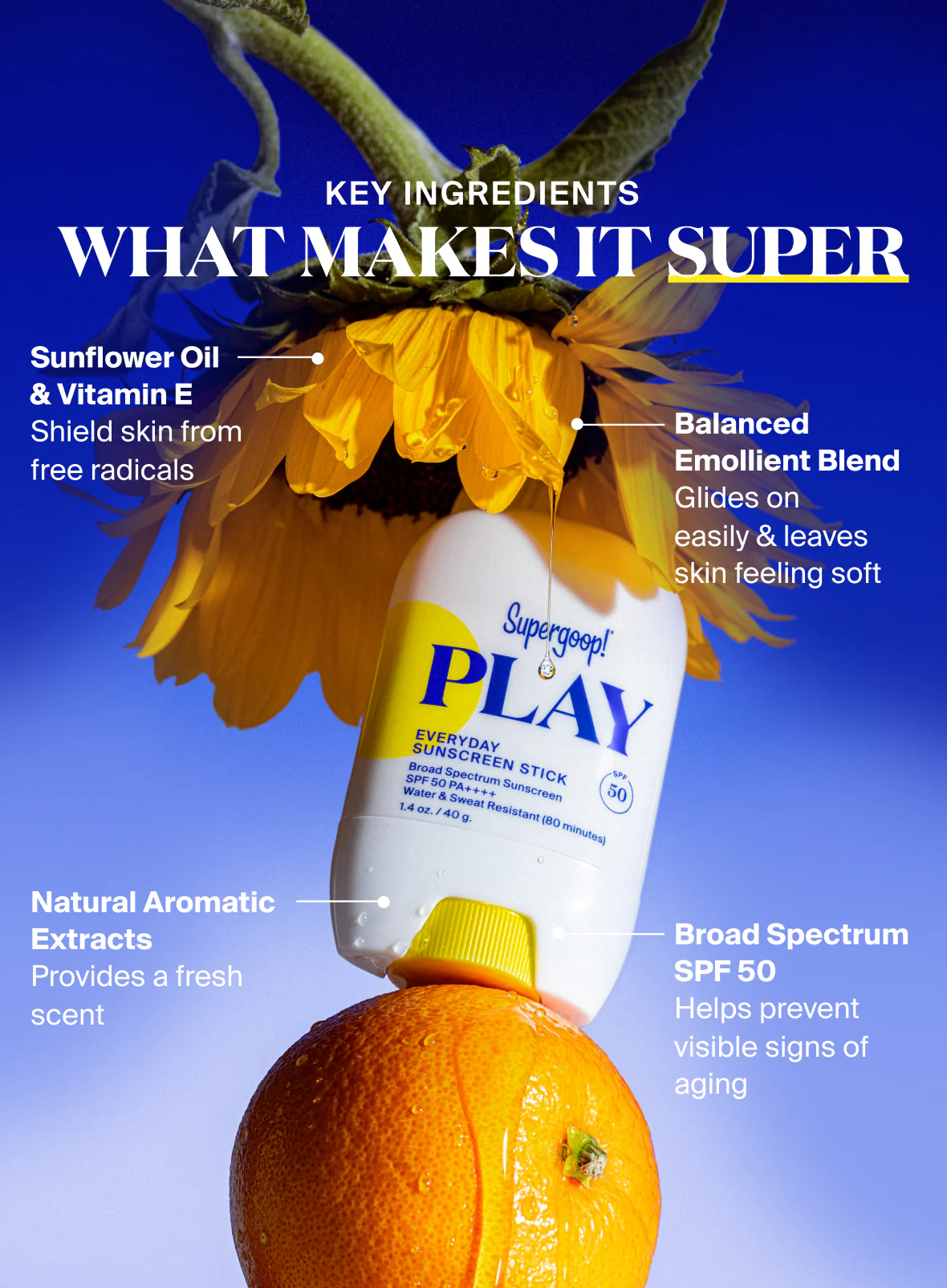 PLAY Everyday Sunscreen Stick SPF 50 9 PLAY Everyday Sunscreen Stick SPF 50